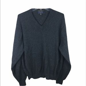 Macy's Club room cashmere v neck sweater cardigan